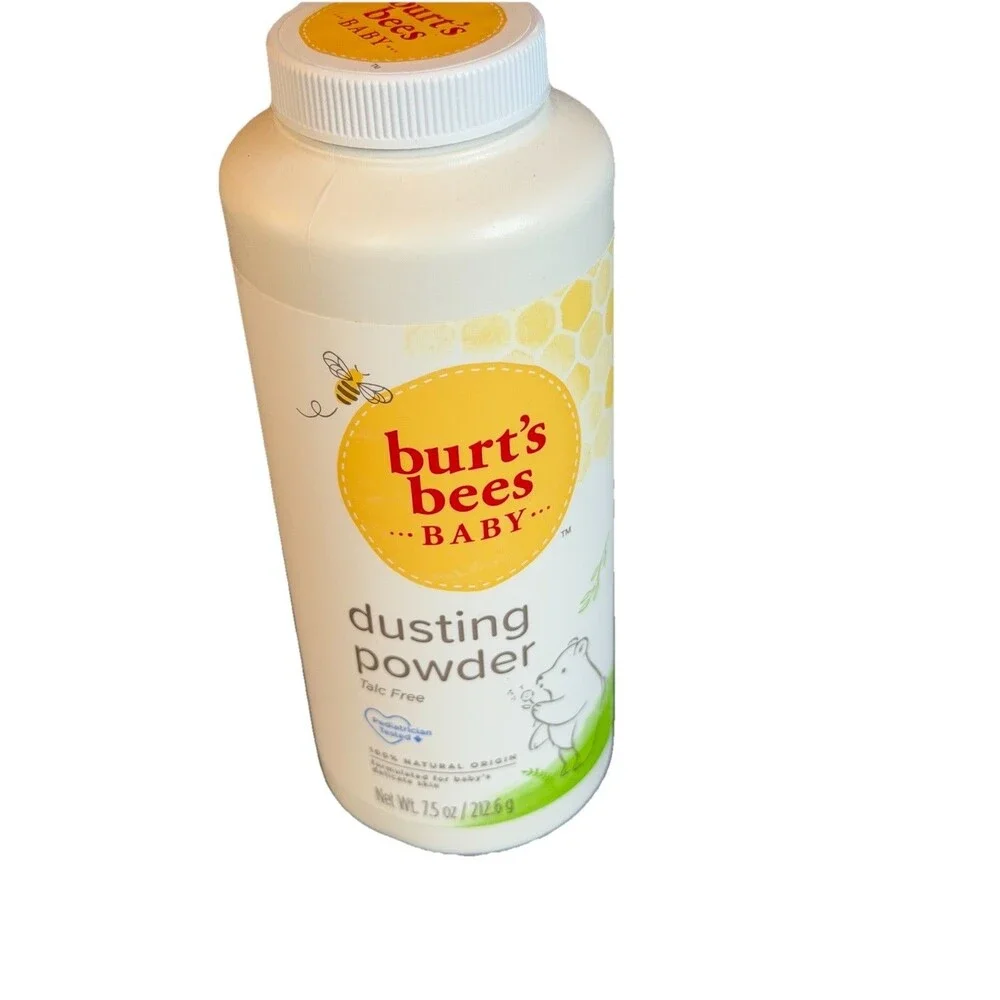 Burt's Bees Baby Dusting Powder 7.5oz Talc Free New